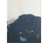 Fine Little Day Lámina Dyeforindigo ocean 2 40x50 cm azul-blanco