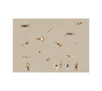 Fine Little Day Lámina Swimmers Beige. 50x70 cm