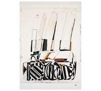 Fine Little Day Lámina Takes time to pass 70x100 cm Multi