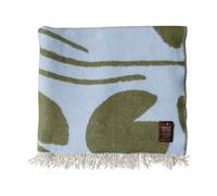 Fine Little Day Manta Water lilies 130x220 cm Blue-green