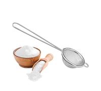 Fine Mesh Strainer - Colador de colador de colador de colador de cocina, herramienta de preparación de alimentos | Stainless Steel Accessory, equipo profesional para cócteles, té, yogurt, café Drinks