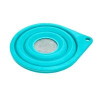 Fine Mesh Strainer - Leakproof Portable Funnel for Kitchen Use | Stainless Steel Loose Tea Strainer with Handle, Ideal for Coffee Wine Milk Juice Cocktail Home Camping RV