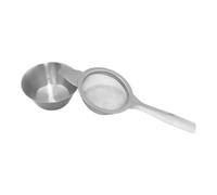 Fine Mesh Tea Strainer - 304 Stainless Steel Spoon Shape | Fine Mesh Tea Sieve Infuser, Loose Leaf TeaFilter, Stainless Steel Strainer Spoon, Multi Use Kitchen Sifter | For Kitchen Use