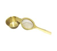 Fine Mesh Tea Strainer - 304 Stainless Steel Spoon Shape | Fine Mesh Tea Sieve Infuser, Loose Leaf TeaFilter, Stainless Steel Strainer Spoon, Multi Use Kitchen Sifter | For Kitchen Use