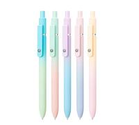 Fine Point Pens - Smooth Quick Drying Gel Ink Pen Set, Luxury roller ball Stationery, Soft Ergonomic Comfort Barrel Clip | Cute Office Journaling Supplies, School Student Adult Planner Note Taking