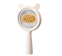 Fine Strainers, Rice Strainer with Mesh, Removable Net Stainless Steel, Colander with Handle, Multi-Purpose Sieve for Baking, Cooking, Fruits, Vegetables, 4.13x8.27 inches