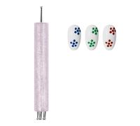 Fine Tip Dotting Pen, Creates Floral , 1.5mm Manicure Tool with Precision Control, Acrylic Beauty Painting Accessory, Nail Design Instrument with Petal Patterning, Salon Decoration
