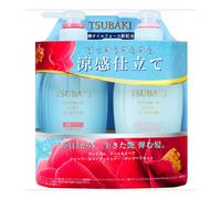 Fine Today - Tsubaki Premium Cool & Repair Shampoo & Conditioner Set - 450ml + 450ml