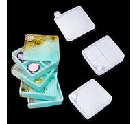 FineInno Molde Silicona Resina para Organizador Rotación de 360 Moldes de Resina para Hacer Joyero Giratorio,Caja de Almacenamiento Fabricación DIY