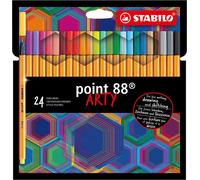 STABILO Point 88 Arty Estuche de 24 Rotuladores