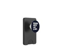 Fines de Semana Café Jazz Y Siestas Músico Amante De La PopSockets PopWallet para MagSafe