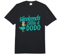Fines de Semana Café y Dodo Bird Desde Mauricio Comfort Colors Adult Heavyweight T-Shirt