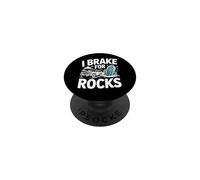 Fines De Semana I Break For Rocks Rockhounding Rocas PopSockets PopGrip Adhesivo