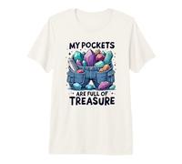 Fines De Semana Pockets Are Full of Treasure Rockhounding Camiseta Premium