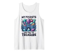 Fines De Semana Pockets Are Full of Treasure Rockhounding Camiseta sin Mangas