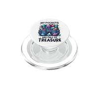 Fines De Semana Pockets Are Full of Treasure Rockhounding PopSockets PopGrip para MagSafe