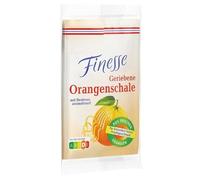 Finesse Geriebene Orangenschale 3er - Finesse Écorce d’orange râpée 3pcs - Pour délicieux gâteaux, pains et dessert maison pour des recettes gourmandes - Compatible avec oetker - 18 g