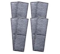 Finest-Filters 8 Almohadillas de Filtro de Espuma de Carbono de policarbonato compatibles para Adaptarse a la Gama de filtros internos Fluval U3