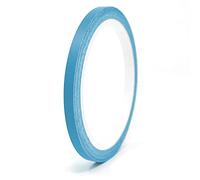 Finest Folia 10 metros de tiras decorativas mate para auto, camión, moto, barco, modelo, manualidades, bricolaje, decoración, tiras laterales adhesivas autoadhesivas (Azul claro mate, 3 mm de ancho)