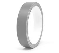 Finest Folia 10 metros de tiras decorativas mate para coche, camión, moto, barco, modelismo, manualidades, decoración, tiras laterales, tiras adhesivas autoadhesivas (gris plateado mate, 20 mm de