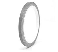 Finest Folia 10 metros de tiras decorativas mate para coche, camión, motocicleta, barco, modelismo, manualidades, tiras decorativas de bricolaje, tiras autoadhesivas (gris plateado mate, 5 mm de ancho