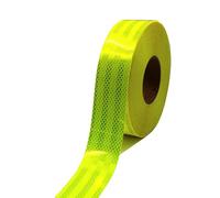 Finest Folia 3M Diamond Grade 983 Scotchlite - Cinta reflectante para contorno (50 mm), color neón amarillo, 15 metros