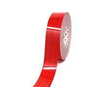 Finest Folia 3M Diamond Grade 983 Scotchlite - Cinta reflectante para contorno (50 mm), color rojo (72, 5 metros)