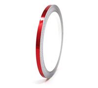 Finest Folia 8,5 metros tiras decorativas para coche moto barco modelismo rayas para la artesanía manualidades (Rojo cromado, 5mm)