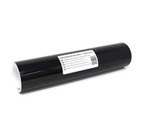 Finest Folia Lámina autoadhesiva de vinilo para plóter 31cm x 3m mate Hojas adhesivas 105 colores para muebles manualidades decoración (Mate, 070 Black)