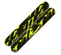 Finest Folia Pegatina protectora para cadena de bicicleta, protección de pintura R160 (13 futuros amarillo neón)