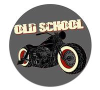 Finest-Folia Pegatina retro vintage Old School Ace Kult Rockabilly