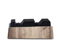 Finest Folia Película Protectora Compatible con PS5 Funda Adhesiva para Consolas de Juegos Estación de Carga Funda Adhesiva Vinilo Foil Skin contra Arañazos R142 (Estación de Carga, No. 10 Madera)