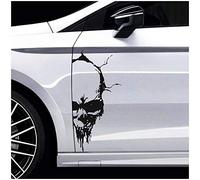 Finest Folia Skull K079 - Adhesivo decorativo para coche, camión, caravana, color negro mate