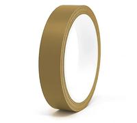 Finest Folia - Tira decorativa autoadhesiva, lateral, mate, 10 m, para coche, camión, motocicleta, barco, modelismo, bricolaje (dorada, 15 mm de ancho)