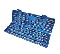 FINEUNAN Juego de 20 brocas SDS Plus para hormigón, ladrillo, cemento, piedra con 4 cortes, vástago SDS Plus apto para martillo perforador