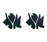 FineUsea Empuñaduras antideslizantes para controlador PS5 EDGE - Calcomanías texturizadas para controlador inalámbrico DualSense, almohadillas de agarre a prueba de sudor y que mejoran la comodidad