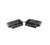 FineUsea Patas de teclado de repuesto compatibles con Razer, patas inclinables de plástico blanco y negro compatibles con Huntsman, BlackWidow, Cynosa, Ornata, DeathStalker y más (negro y blanco)