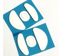 FineUsea Patines de ratón con bordes redondeados y curvados compatibles con Steelseries Aerox 3, Aerox 5, Aerox 9, reemplazo de patas de mouse inalámbricos para juegos, deslizamiento suave