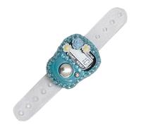 Finger-Clicker - Contador digital con correa ajustable, conteo silencioso y verdadero, interruptor manual para deportes, golf, oraciones, movimiento y eventos