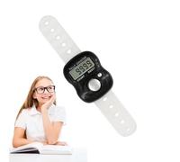 Finger Counter - Manual Digital Tally, 5.91 Inches Portable Accessory, Easy to Use Lap Aid, Reliable Resettable Clicker Coaching Golf Knitting Gear, Premium Quality for Sports Crafts Training Supplies