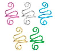 Finger Crocheting Ring Yarn - Tension Control Guide Knitting