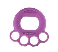 Finger Ejerciser - Grip Strengthener | Compact Silicone Lightweight Muscle Building Ejercising Tool For Improving Grip Strength, For Walking, Shopping, Camping