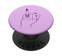 Finger Engagement Ring, Wedding Honeymoon Bachelorette Bride PopSockets PopGrip Adhesivo