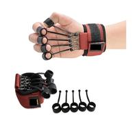Finger Flexion Extension Trainer 20/40/60/75 lbs Adjustable Resistance, 4-in-1 Hand Grip Strengthener for Climbers Musicians Rehabilitation, Finger Exerciser for Fitness Strength Recovery(60 lbs)