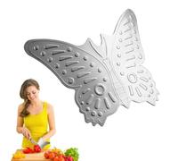 Finger Guard For Cutting 2 Pack Stainless Steel Adjustable Shield For Kitch | Protects Fingers While Chopping Vegetables And Slicing Food. Adjustable Design For Secure, Comfortable Fit.