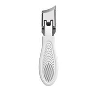Finger Nail Clippers, Wide Jaw Opening Anti-Splash Slanted Nail Clippers2025 New Non-Slip Toenail Clippers for Men Women