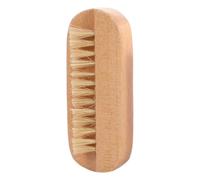 Finger Nail Scrub - Fingernail Brush With 2 Sides | Wooden Hand Tool Boar Bristles | Manicure Pedicure Scrubber Cleaner For Salon Spa Center Dorm Home Bathroom Adults Elderly