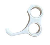 Finger Phone Holder - Smartphone Back Grip Mount, Ergonomic Cellphone Ring Holder with 360 Degree Rotation, Multi-Angle View, Ultra Slim Attachment, for Camping Commuting Office