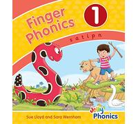 Finger Phonics Book 1: in Precursive Letters (British English edition) (Finger Phonics set of books 1-7)