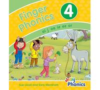 Finger Phonics Book 4: in Precursive Letters (British English edition) (Finger Phonics set of books 1-7)